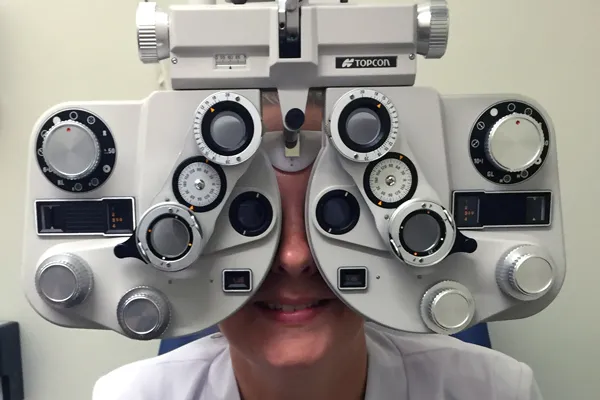 Synkontroll med föropter