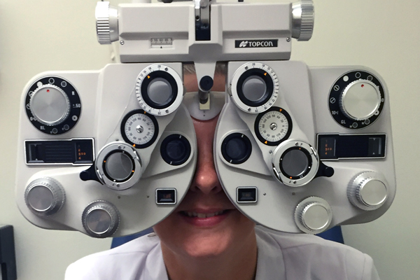 Synkontroll med föropter